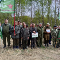 студенты Гагаринского многопрофильного колледжа приняли участие в «Вахте Памяти» - фото - 6