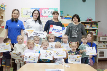 советники по воспитанию совместно с «Орлятами России» провели мероприятия в детских садах - фото - 7