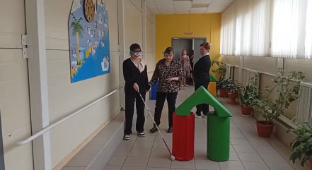 квест-игра «Ночные следопыты» состоялась в Краснинской школе-интернате для обучающихся с нарушениями зрения - фото - 8