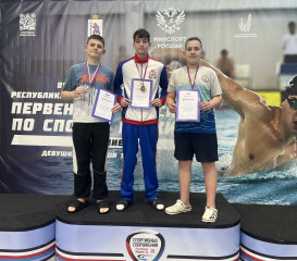 победа на Всероссийских детско-юношеских соревнованиях и Первенстве России по спорту глухих (плавание) - фото - 5