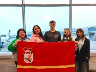 делегация Смоленской области отправилась в Грозный на V Молодежный слет Амбассадоров«Профессионалитета» - фото - 1